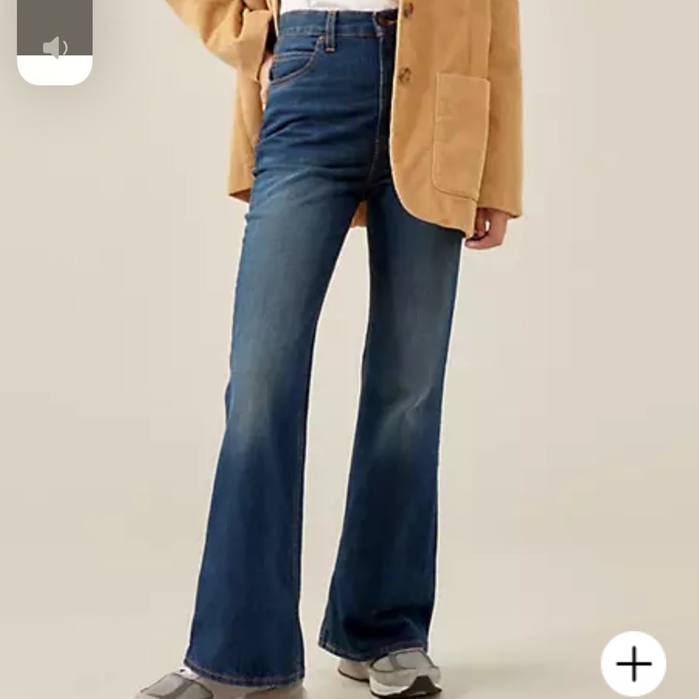 70'S HIGH RISE FLARE WOMEN'S JEANS - Picture 4 of 5